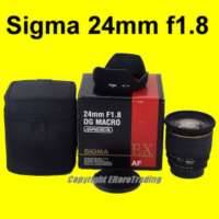 Sigma 24mm f/1.8 EX DG Aspherical Macro Large Aperture Wide Angle Lens for Nikon SLR Cameras